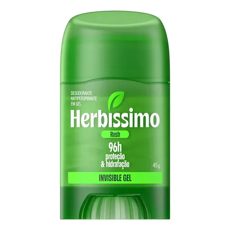 Desodorante Antitranspirante Herbíssimo Invisible Gel Rush