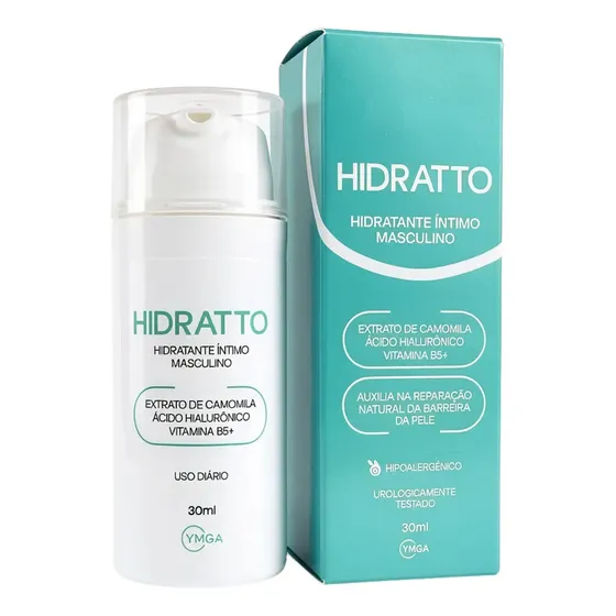 Creme Hidratante Íntimo Masculino Uso Diário - Hidratto 30ml Neutra