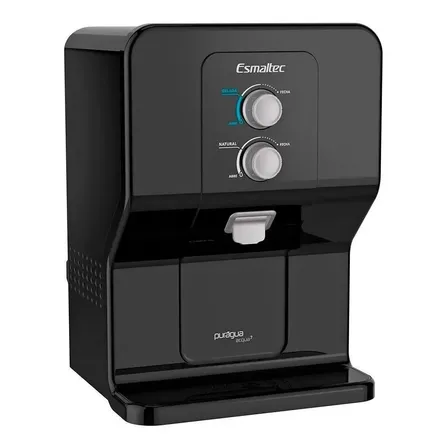 Purificador De Água Acqua7 Refrigerado Esmaltec Cor Preto