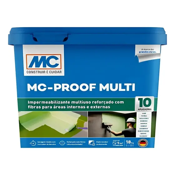 Proof Multi Mc Bauchemie 18kg Impermeabilizante Multiuso