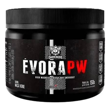 Evora Pw - Pré Treino (150g) Integralmedica Sabor Maçã Verde