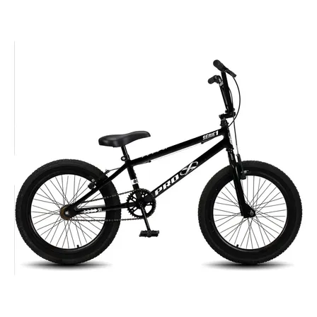 Bicicleta Bmx Pro-x Série 1 Aro 20 V-brake Cores Cor Preto Tamanho Do Quadro 20