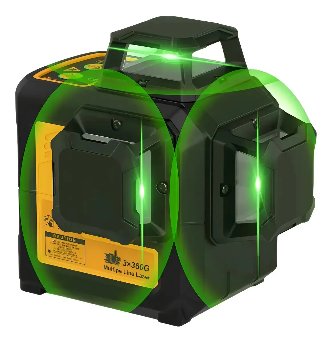 Nível Laser 12 Linhas Verde 40m Recarregável C/ Controle Pro