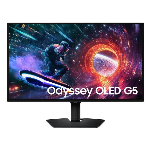 Samsung Odyssey Oled G5 27 , Qhd, 180hz, 0.03ms, G-sync Preto 127/220v