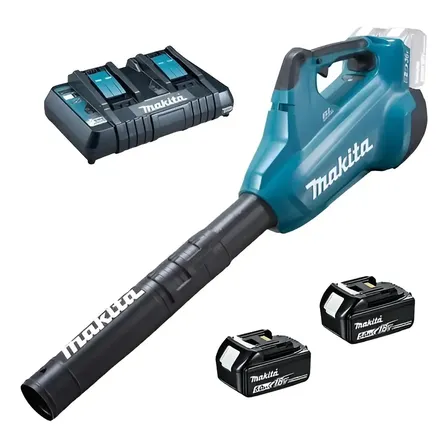 Soprador A Bat Dub362pt2 36v 5ah Makita 2bat 18v+18v=36v Bivolt 127/220v