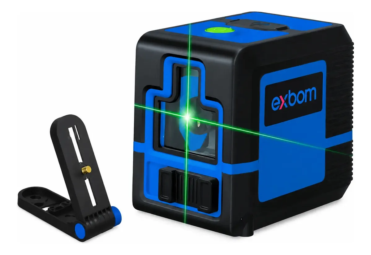 Nível A Laser Exbom Nf-200 3d Autonivelante 2 Linhas