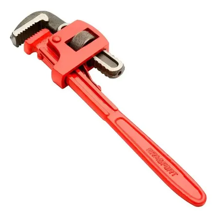 Chave Grifo 12 Pol Em Aço 300 Mm Resistente 6011 Brasfort Vermelho