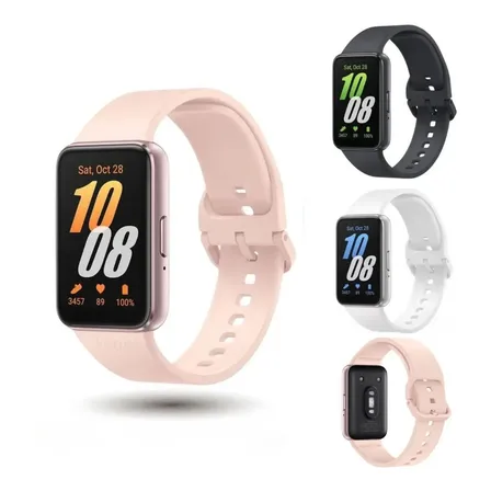 Relógio Inteligente Samsung Galaxy Fit3 Amoled 1.6' Rosa Lisa