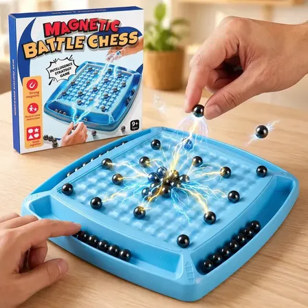 Jogo Xadrez Magnético Tabuleiro Estratégia Educativo Família