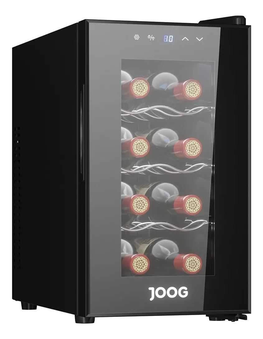 Adega Climatizada Joog 8 Garrafas Preta Digital 127/220v