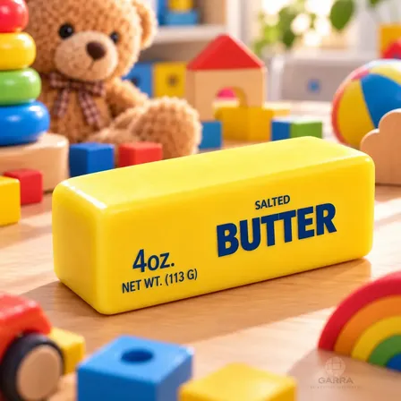 Squishy Butter Barra De Manteiga Viral Tik Tok Antiestresse