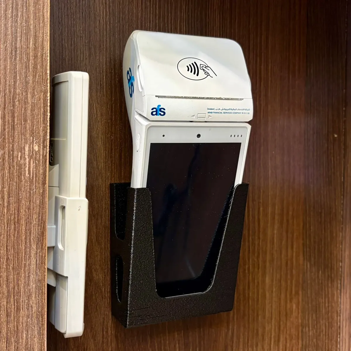 Suporte Profissional Para Maquininha Pos Em Abs Premium Vivo