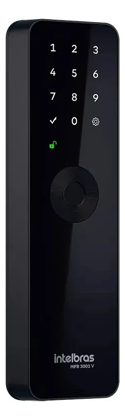 Fechadura Digital Intelbras Mfr 3001 V Mibo Assistencia 24hs Preto