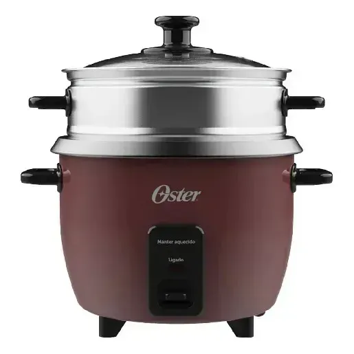 Panela Elétrica De Arroz 1l Oster Bordô Opan310 Bordô