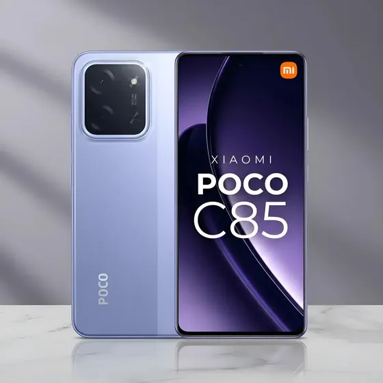 Smartphone Xiaomi Poco C85 Nfc 128gb Versão Global 6+6gb Ram Lilás