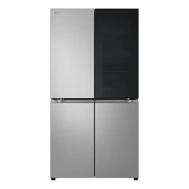 Geladeira LG Smart Multidoor 670l Frost Free Inverter Instav Prateado