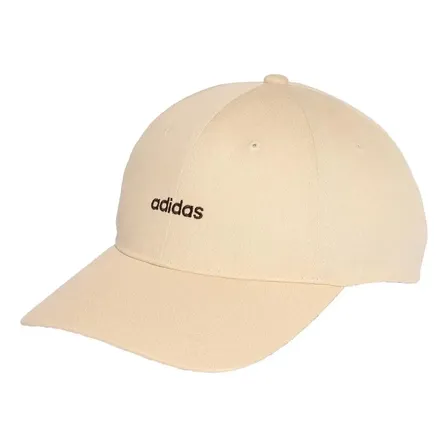 Boné Baseball Bordado Linear adidas Bege P / M S/m Liso