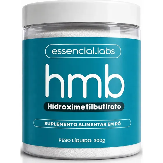 HMB 3000mg - Fórmula Exclusiva com Máxima Concentração e Pureza - 300g