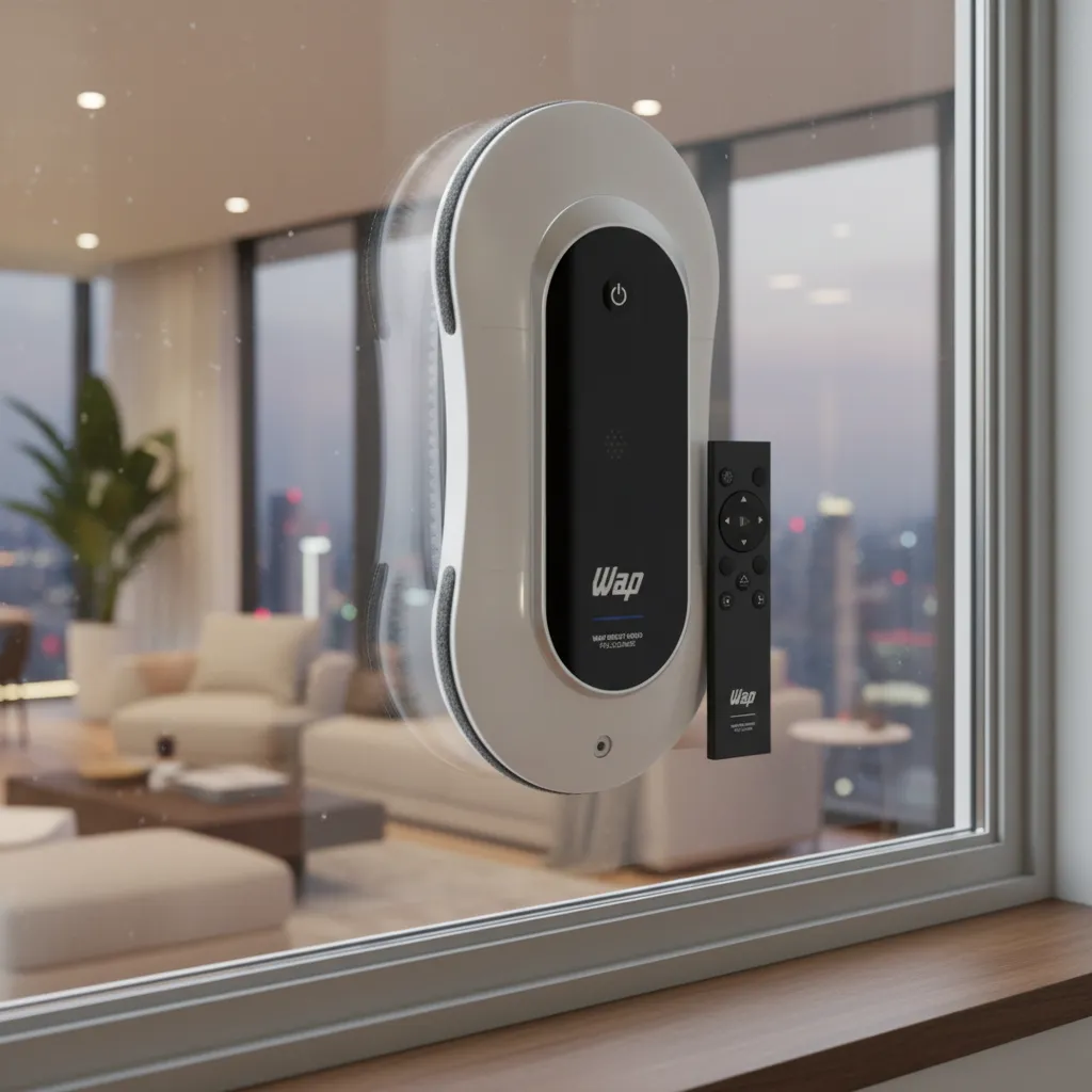 Robô Eletrico Wap W500 Limpeza Automatica Janelas E Vidros