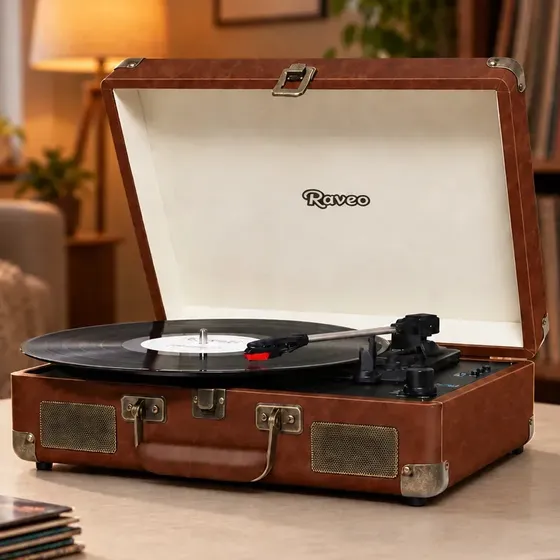 Vitrola Raveo Sonetto Vintage Bluetooth , Usb e Bivolt