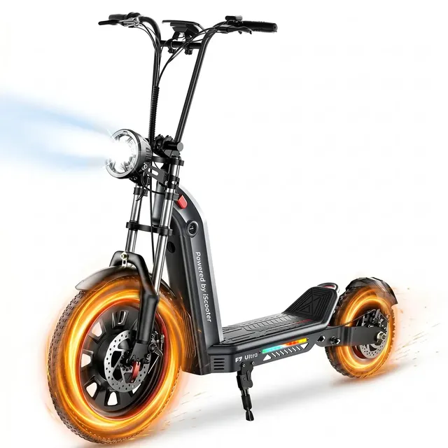 Patinete Elétrico Xroymexroy F7 Ultra 1500w Para Todo Terreno Com 100km De Autonomia Cinza-escuro