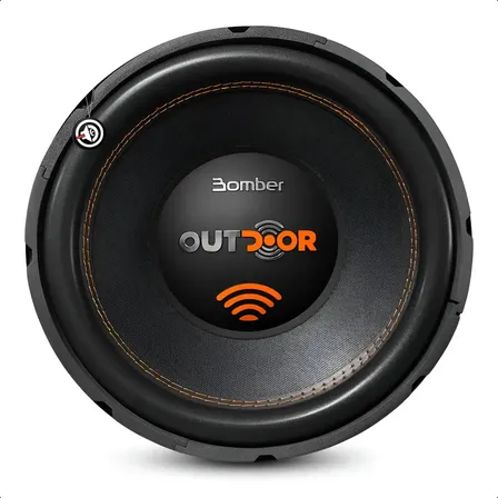 Alto Falante Bomber Outdoor 12 Polegadas 300 W Rms 4ohms Cor Preto