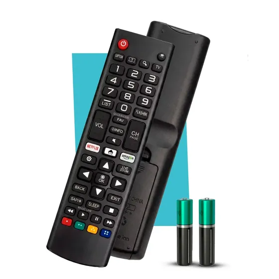 Controle Remoto Para Smart TV LG 4K LED LCD UHD OLED Teclas Netflix Acompanha Pilhas