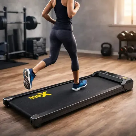 Esteira Portatil Home Fit 8km/h Suporta 100kg Preto