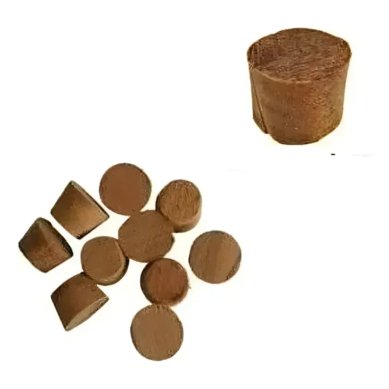 Cavilha Deckdeck Madeira Cumaru Pacote Com 500 Unidades 10mm Concava Cumaru