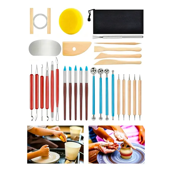 Bevafox Kit De Ferramentas De Esculpir,ferramentas De Cerâmi