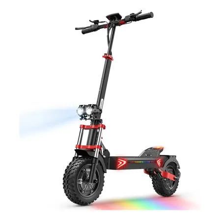 Patinete Elétrica Ix8 Para Adultos Motor 1200w*2 32km/h Preto
