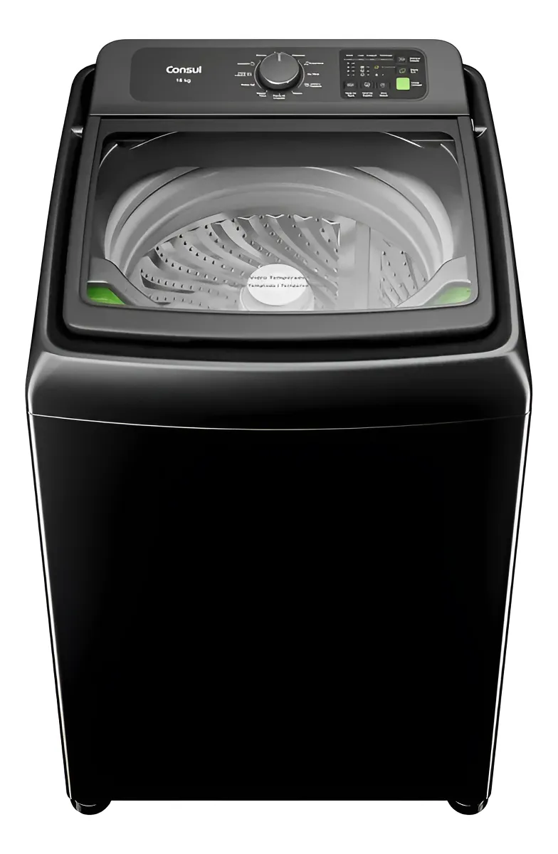 Lavadora De Roupas Consul Cwn16a9 16kg Cesto Inox Chumbo 110v Chumbo