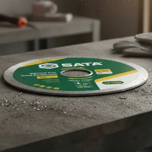 Disco De Corte Diamantado Continuo 230mm Sata St155005 Verde