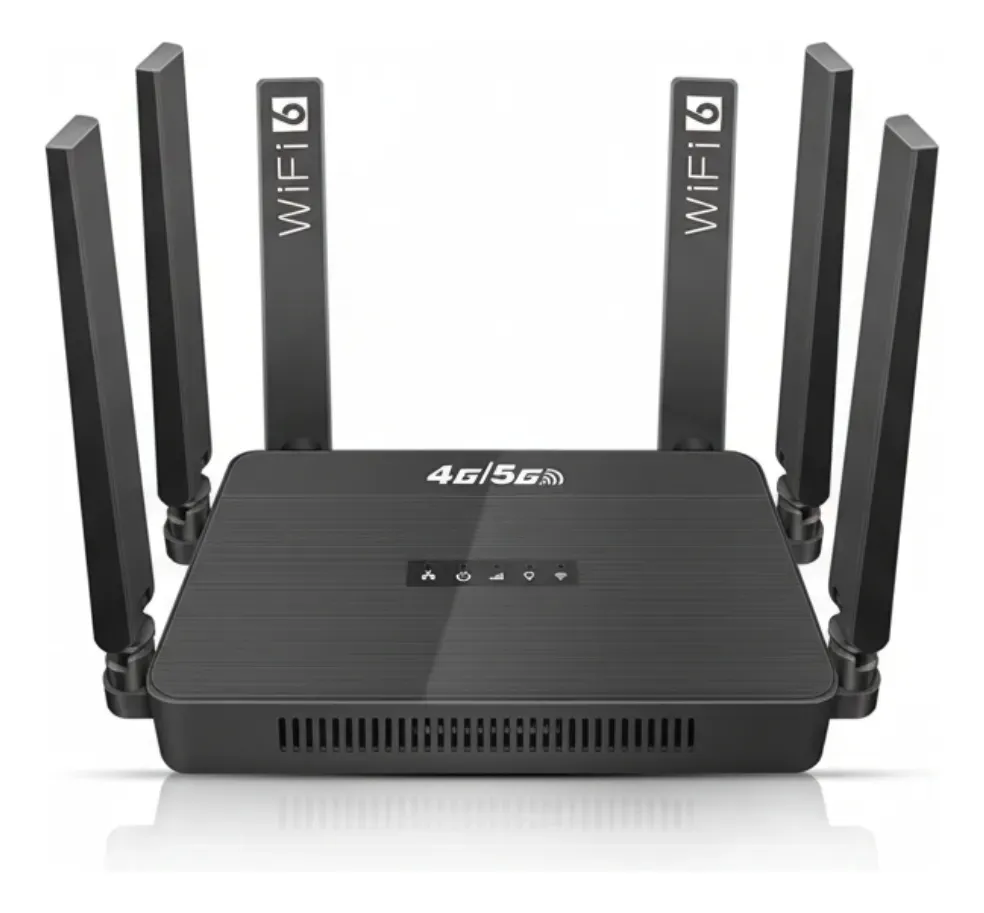 Modem Roteador Wifi 6 Chip 4g Lan Rural Rápida Internet
