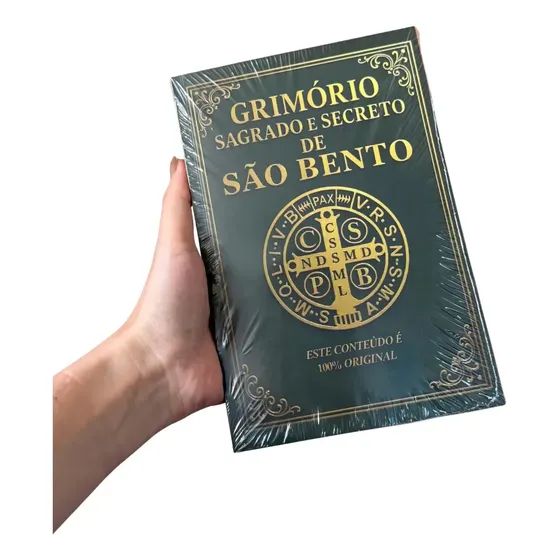 Livro Grimório Sagrado E Secreto De São Bento