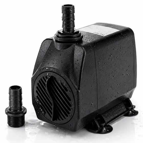 Bomba Submersa AGBE para Aquário, Lagos e Fontes 3500 L/h Silenciosa