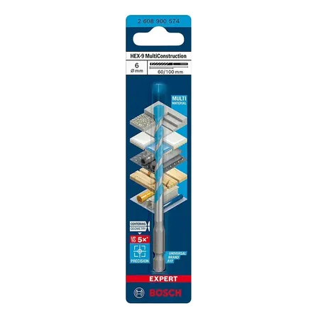 Broca De Widea Multifuncao 6 Mm Multiconstruction - Bosch