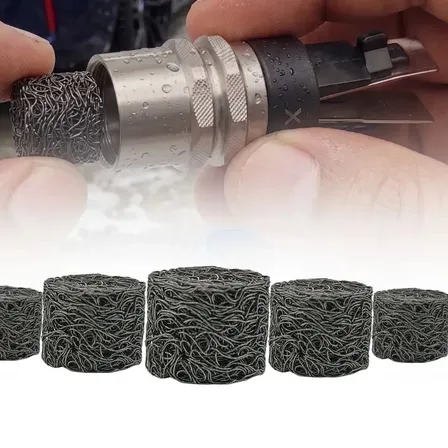 Kit 5un Filtro Mesh Espumador Gerador Espuma Reparo Snow Foam Universal DOBB Gramatura 2G 14X11mm