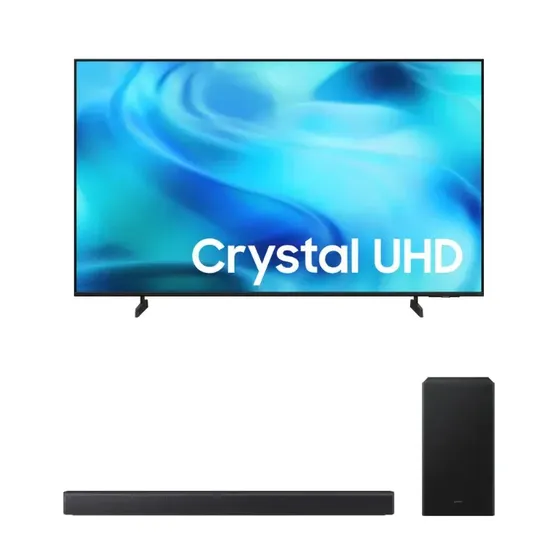 Samsung Smart Tv 70 Crystal Uhd 4k 2026 + Soundbar Samsung Hw-b450f