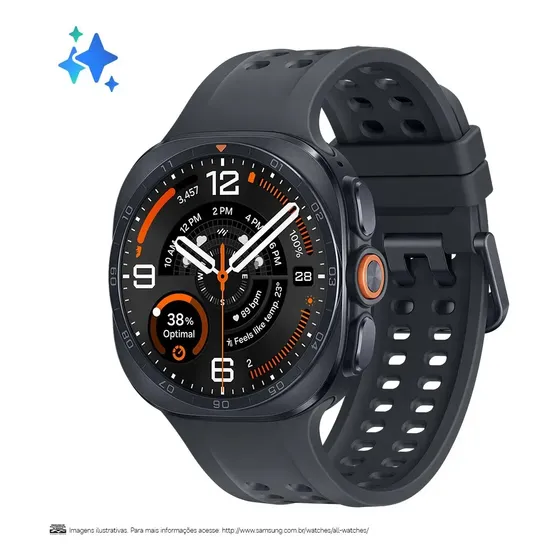 Smartwatch Samsung Galaxy Watch Ultra 2 47mm LTE- Titânio Preto
