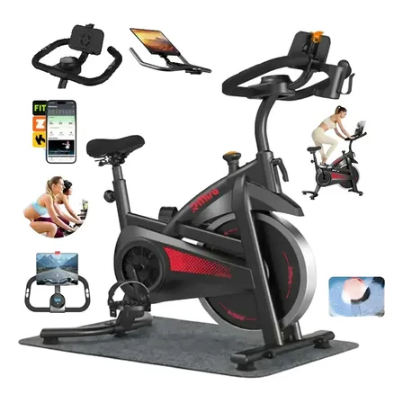 Bicicleta Ergométrica Spinning Rmira Conexão Bluetooth 12kg 150kg