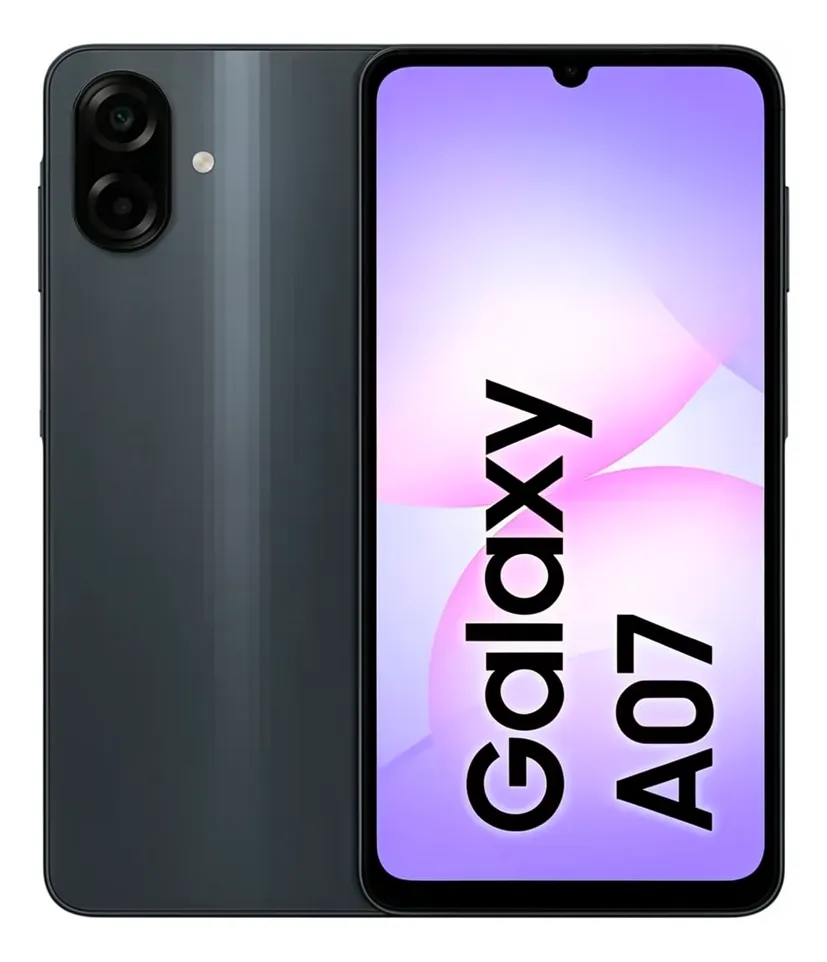 Samsung Galaxy A07 128gb Preto Anatel Lacrado Novo Preto