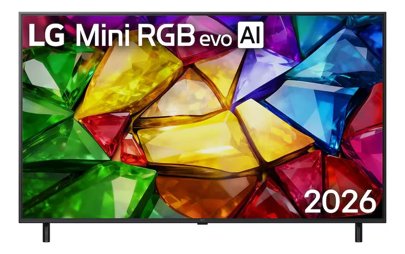 Smart Tv 55 Pol Mini Rgb Evo Ai 4k Mrgb85 Webos 2026 LG