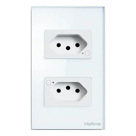 Tomada Inteligente Wi-fi 10a Etw 1002 Intelbras Branco
