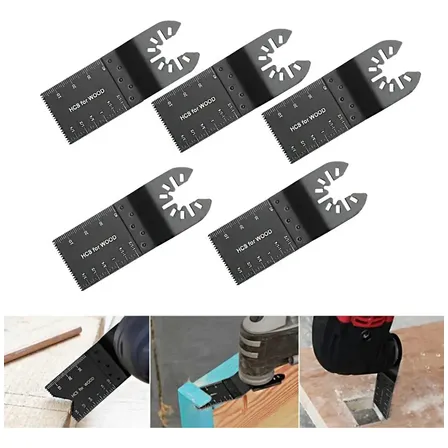 Lamina Serra Multi-corte Oscilante Kit 5 Pçs Para Wesco Makita