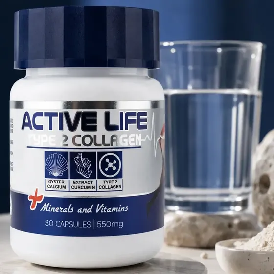 Suplemento Alimentar Active Life - Coluna, Ciático, Gota