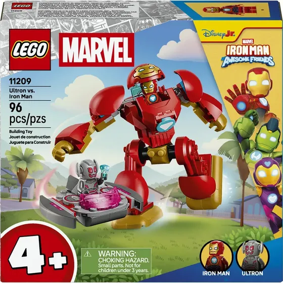 LEGO Disney Junior Marvel Ultron vs Homem de Ferro 11209