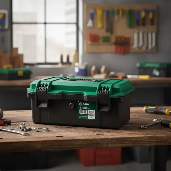 Caixa Plástica Reforçada Anti-umidade 19 Sata - St95313 Verde