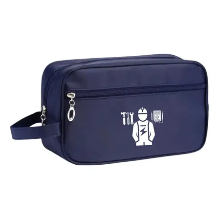 Bolsa De Ferramentas Portátil Impermeável Porta Objetos Azul