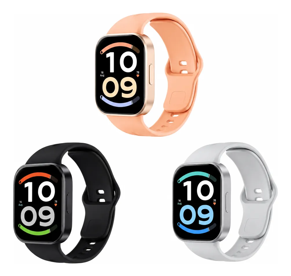 Xiaomi Redmi Watch 6 Active Lançamento Versão Global Preto Milanês